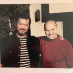 Dr ジェリーブランチ と　柴﨑　1998年の写真